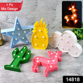 Mix Design Led Decorative Night Light (1 Pc)
